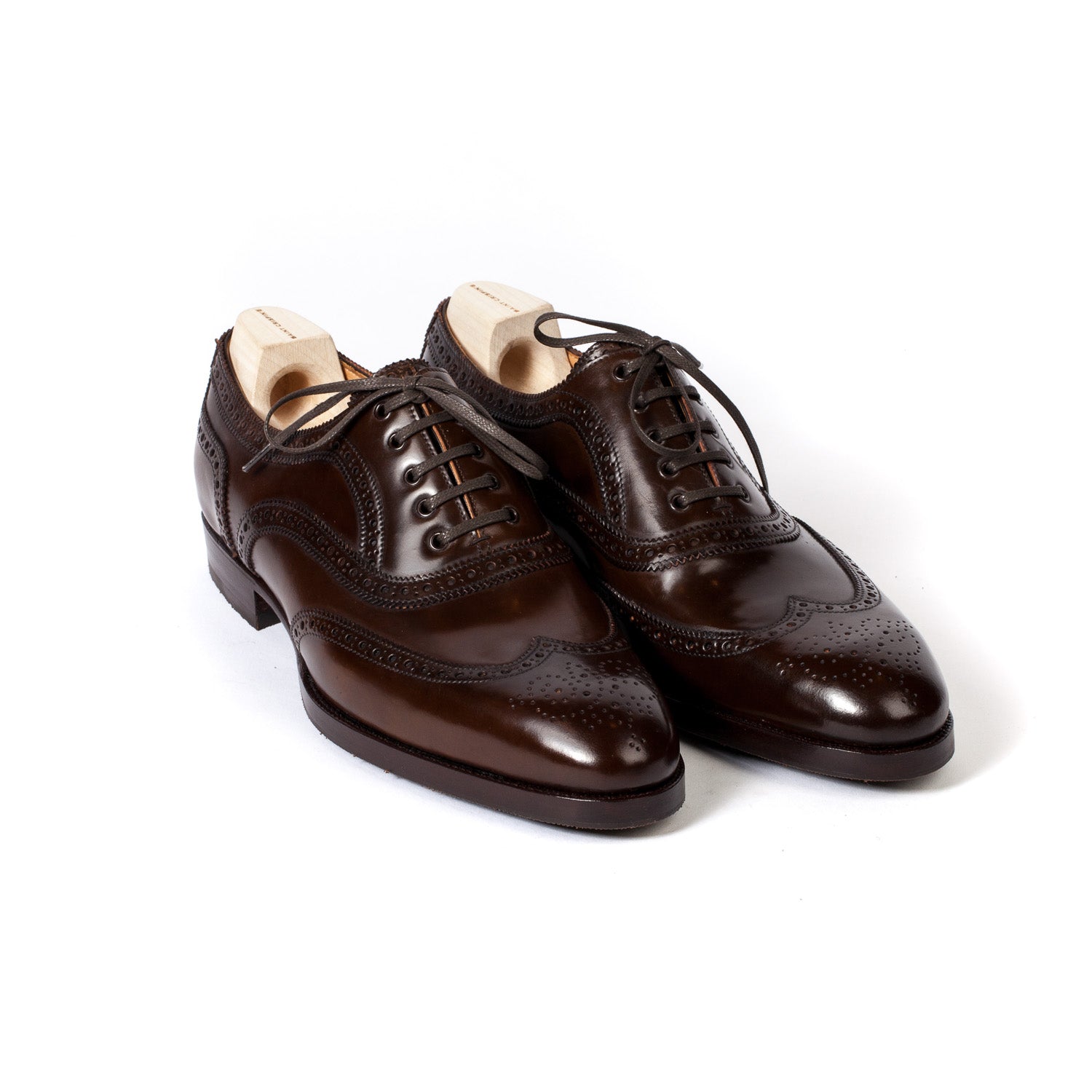 Limited Edition: Oxford "Brogue American" aus original Horween Shell Cordovan - reine Handarbeit
